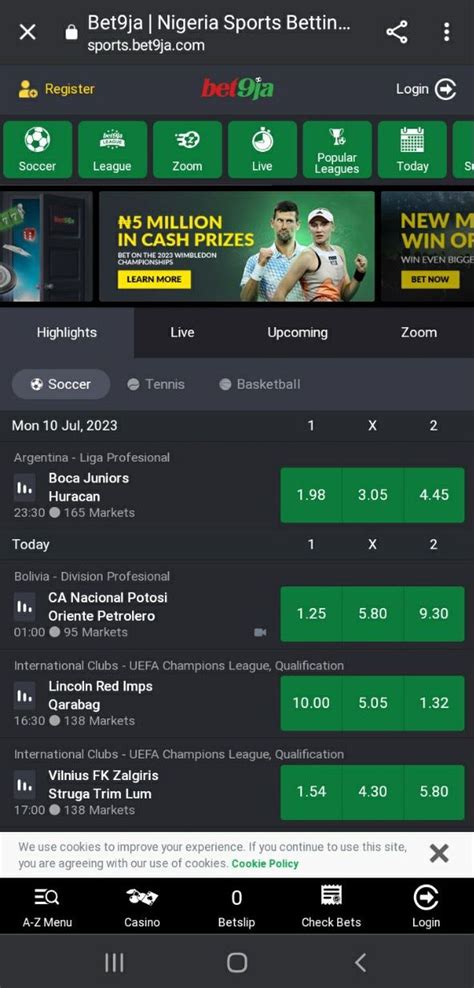 install bet9ja app,bet9ja nigeria